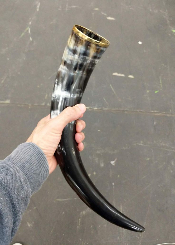 Viking Drinking Horn Mead Drinking Horn Handmade Viking Gift