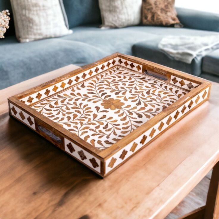 Mdf Resin Serving Premium Tray
