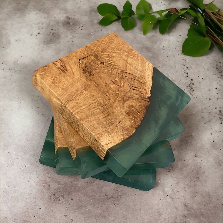 Wooden And Resin Coasters