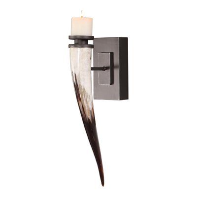 Horn Wall Sconces Handcrafted From Natural Horn