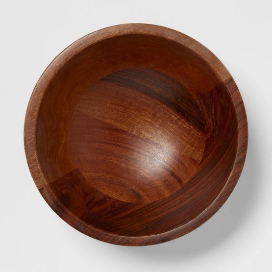Wooden serving Bowl Smooth And Foods Safe Finish And Unique