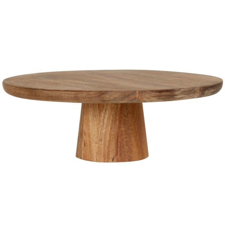 Wooden Cake Smooth And Finish Stand