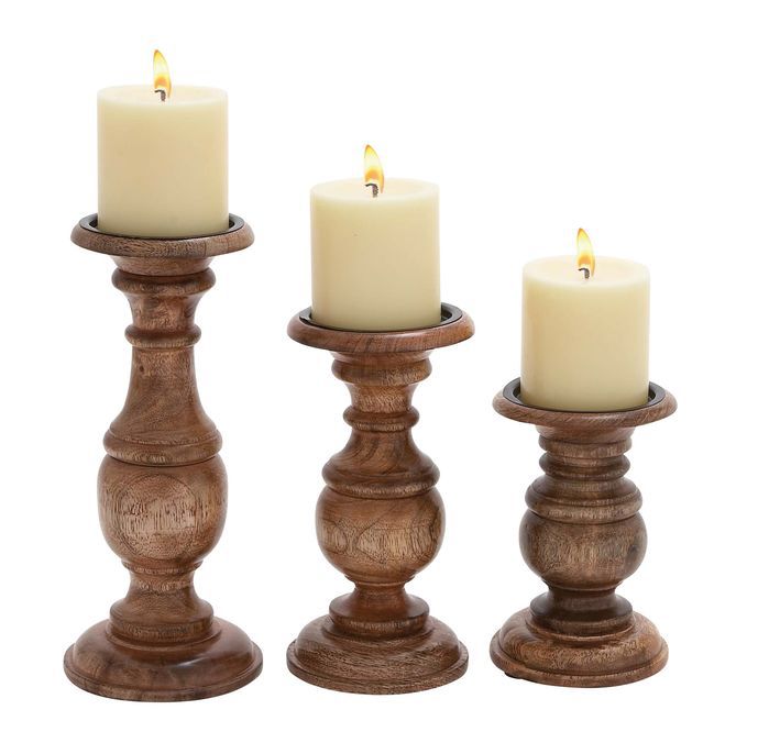 Wooden Candle Stand Warmth And Natural Charm To Your Home