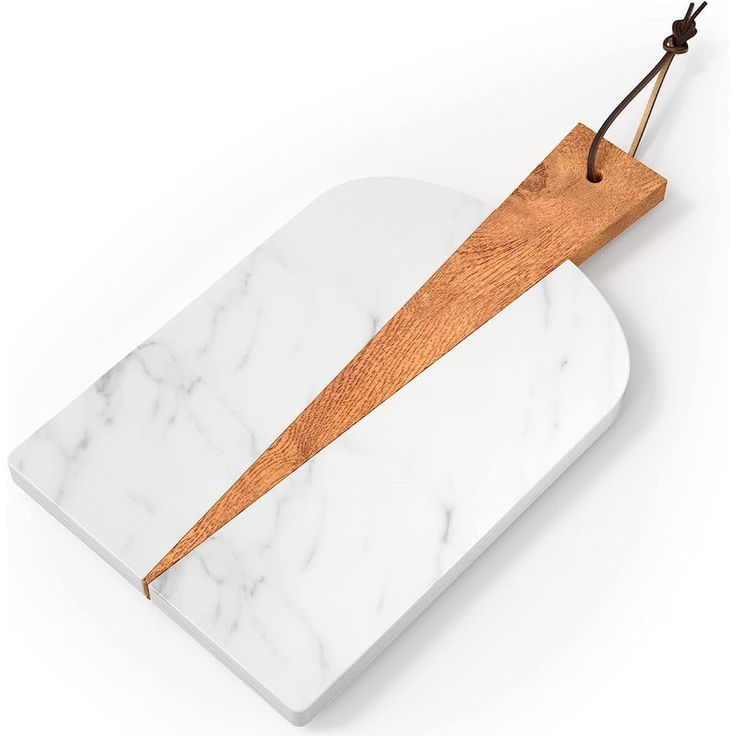 Wood & Marble Serving Cutting Board