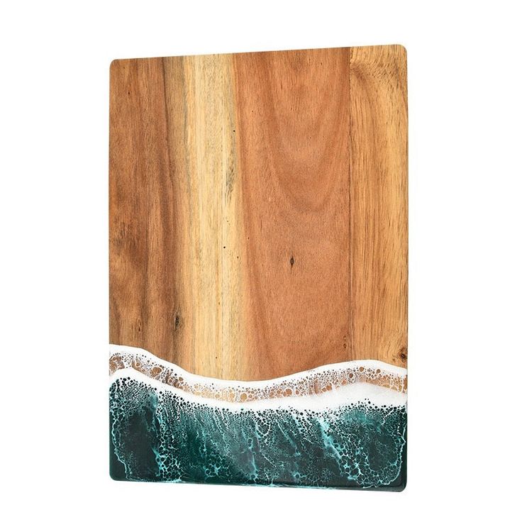 Wooden And Resin Chopping Board