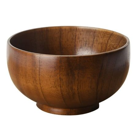 Wooden Primary Serving Bowl Handmade