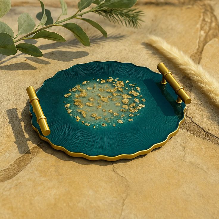 Epoxy Resin Serving Tray Beautyfull Color