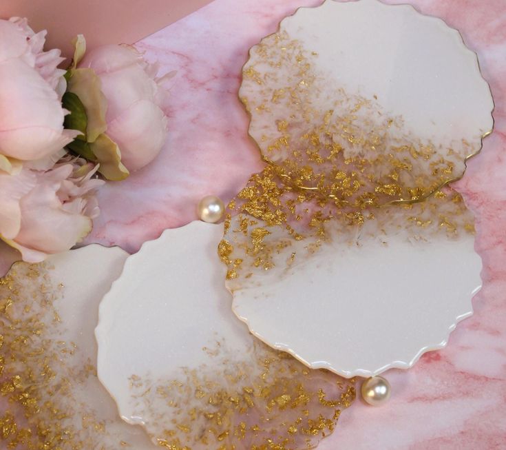 Epoxy Resin Serving Coaster Perfect For Protecting Surfaces In Style.