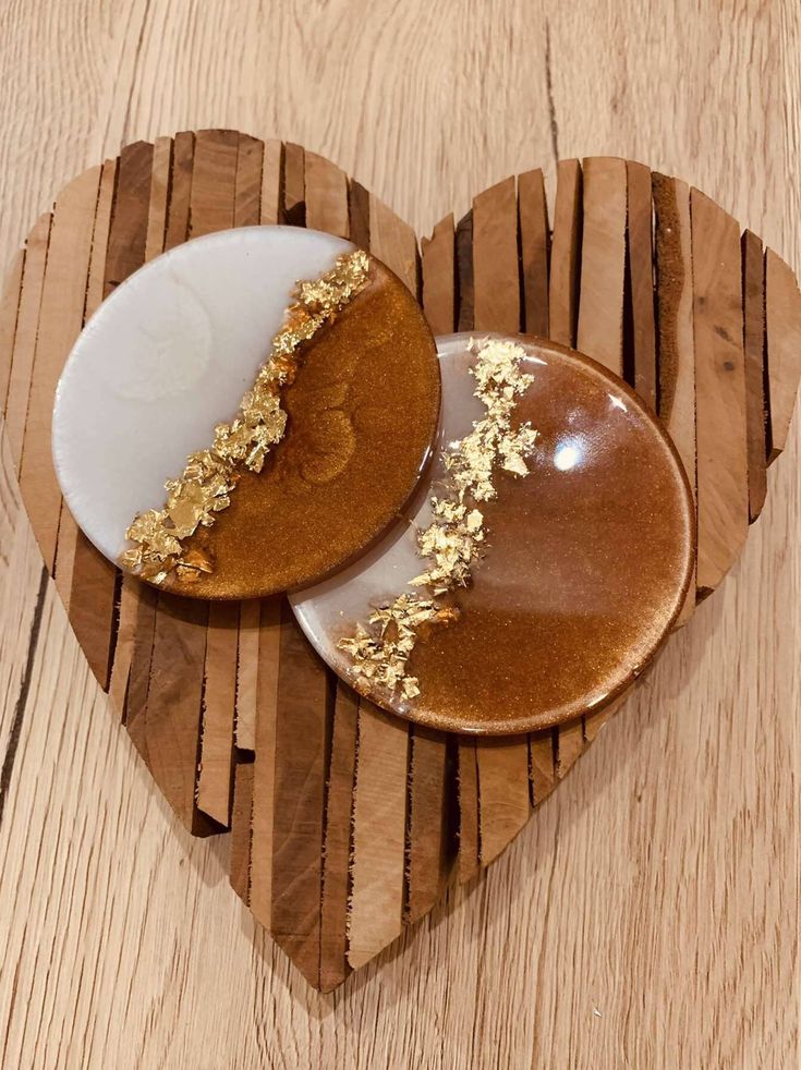 Epoxy Resin Serving Coaster Perfect For Protecting Surfaces In Style.