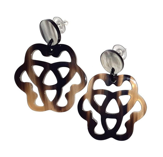 Buffalo Horn Earring Comfortable Best Quality