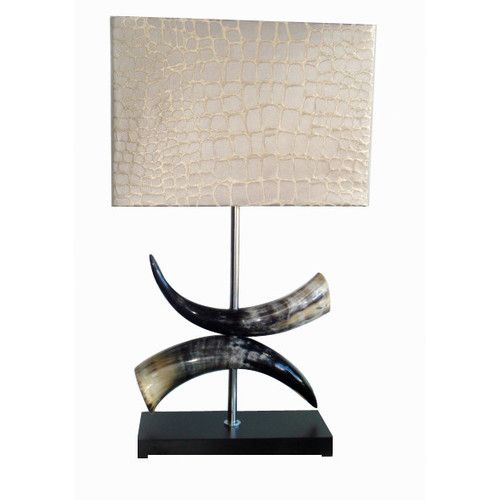 Horn Table Lamp Bring Natural Elegance And Rustic Charm To Your Space