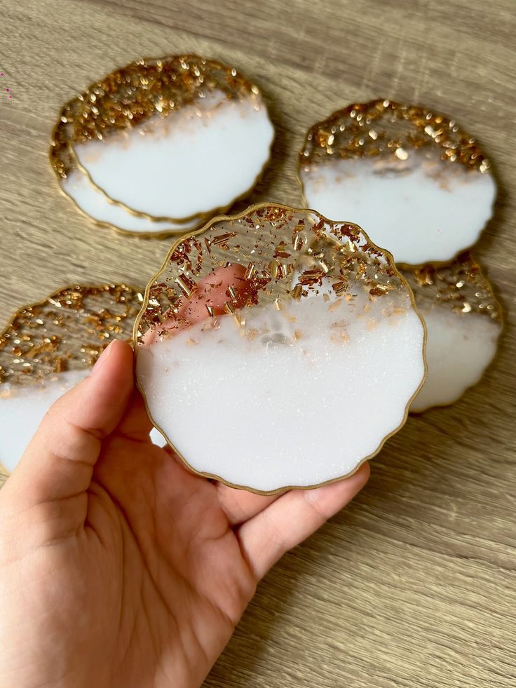Epoxy Resin Serving Coaster Perfect For Protecting Surfaces In Style.