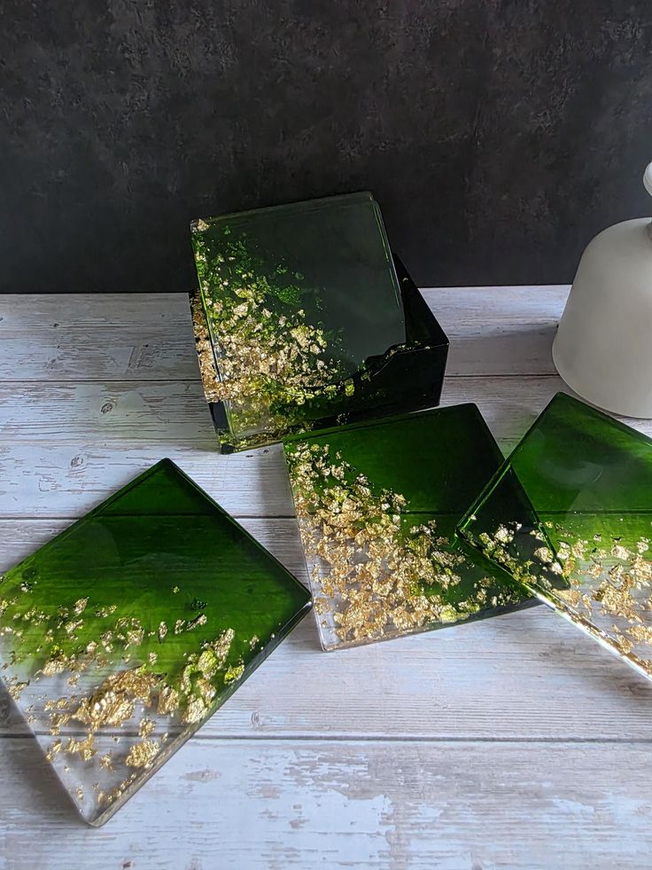 Epoxy Resin Serving Coaster Perfect For Protecting Surfaces In Style.