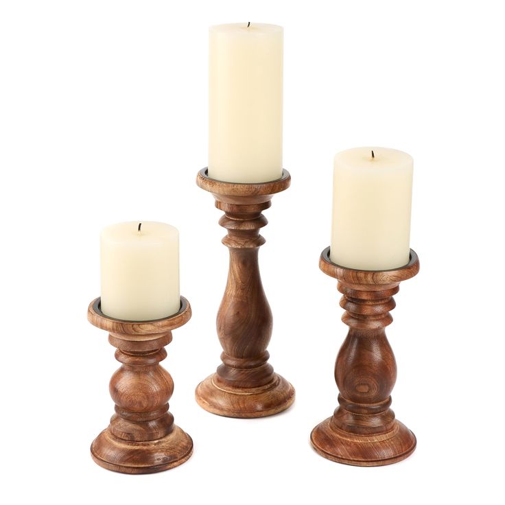 Wooden Candle Stand Warmth And Natural Charm To Your Home