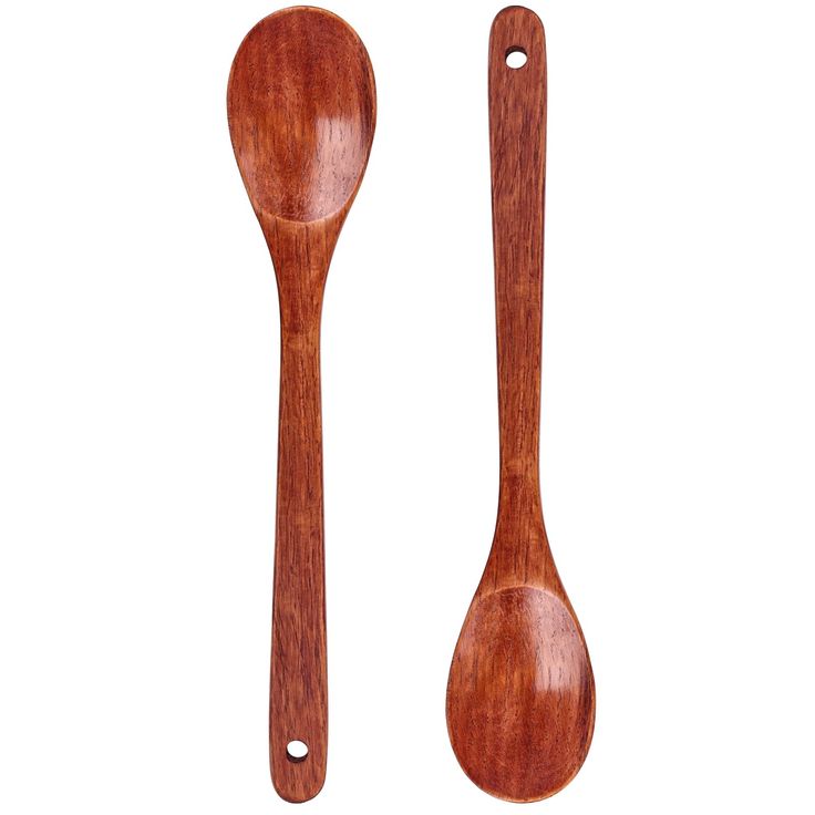 Wooden Serving Spoon Crafted From High-Quality, Natural Hardwood,