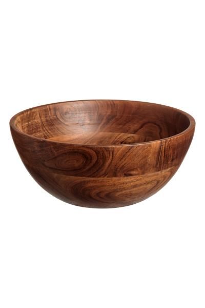 Wooden serving Bowl Smooth And Foods Safe Finish And Unique