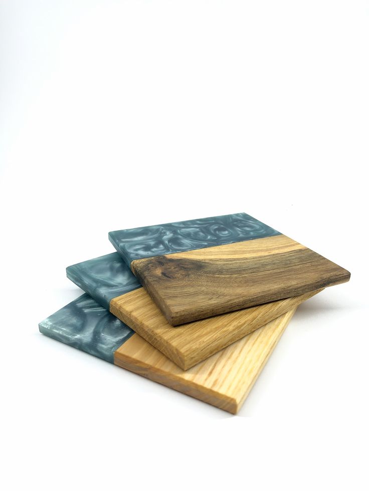 Wooden And Resin Coasters