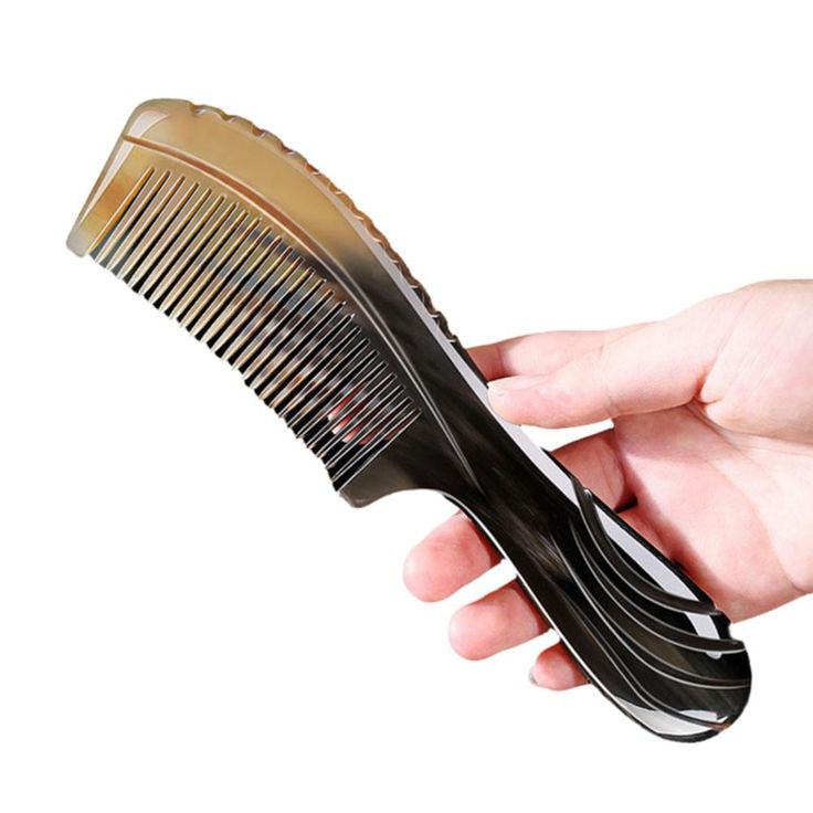 Horn Comb Oxx Horn Polished Hair Care Head Message