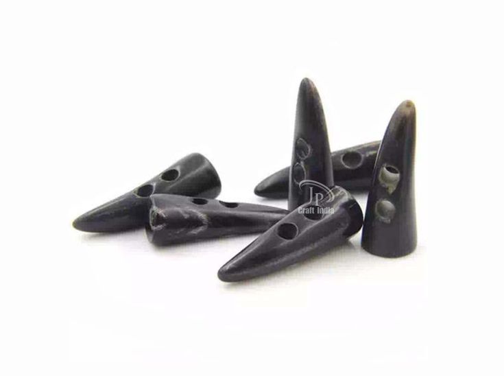 Horn Toggle Buttons Classic Toggle Style With Smooth Finish And Unique Patterns