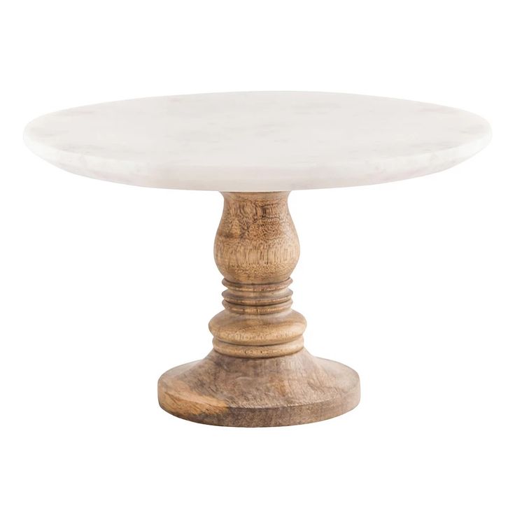 Resin And Wooden Cake Stand Everyday Use This Cake Stand