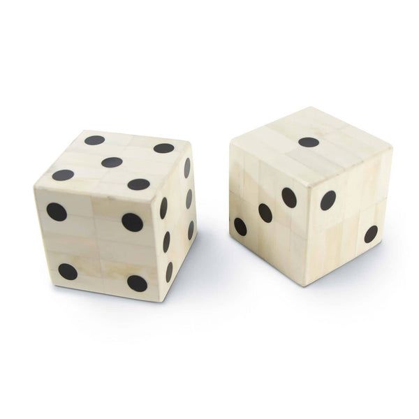 Bullseye Bone Dice Crafted From Genuine oBne, These