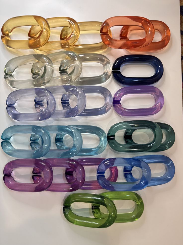 Resin Link Chain Beautyfull Color