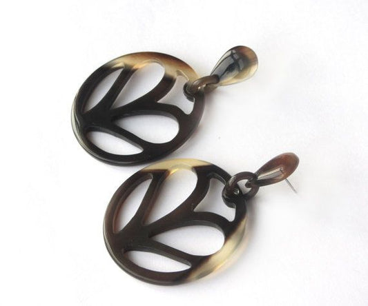 Buffalo Horn Earring Comfortable Best Quality