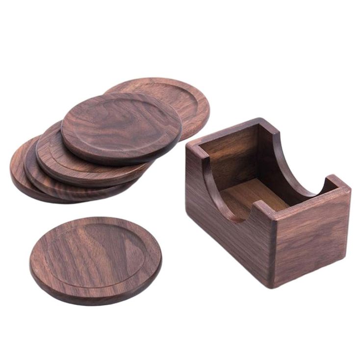 Wooden Beautifully Handcrafted Coasters