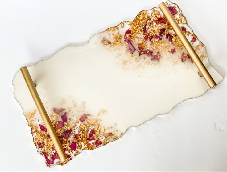 Resin Serving Tray The Natural Epoxy Patterns And Polished Finish