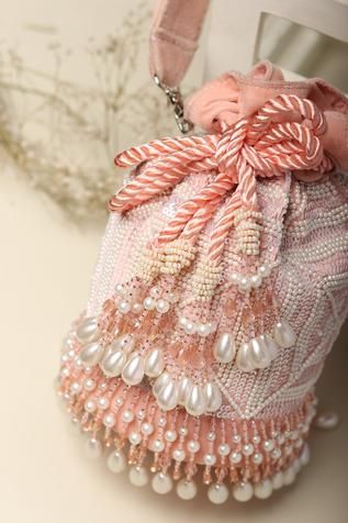 Embroidered Potli Bag Premium Quality Fabric