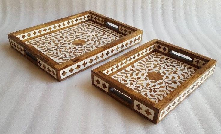 Mdf Resin Serving Premium Tray