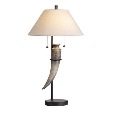 Horn Table Lamp Bring Natural Elegance And Rustic Charm To Your Space