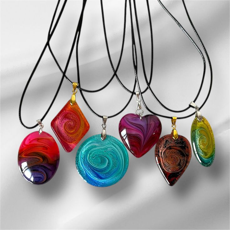 Resin Jewelry Necklaces Earrings Box