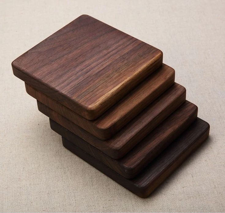 Wooden Beautifully Handcrafted Coasters