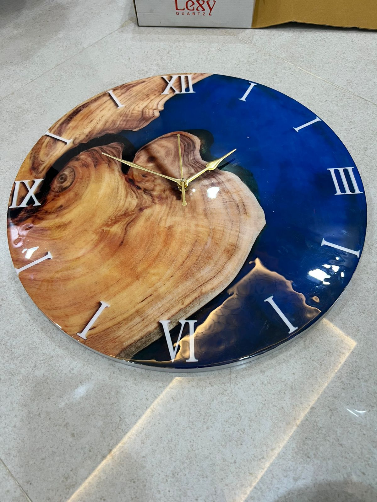 Resin Clock Add Timeless Charm To Your Space With This Handcrafted