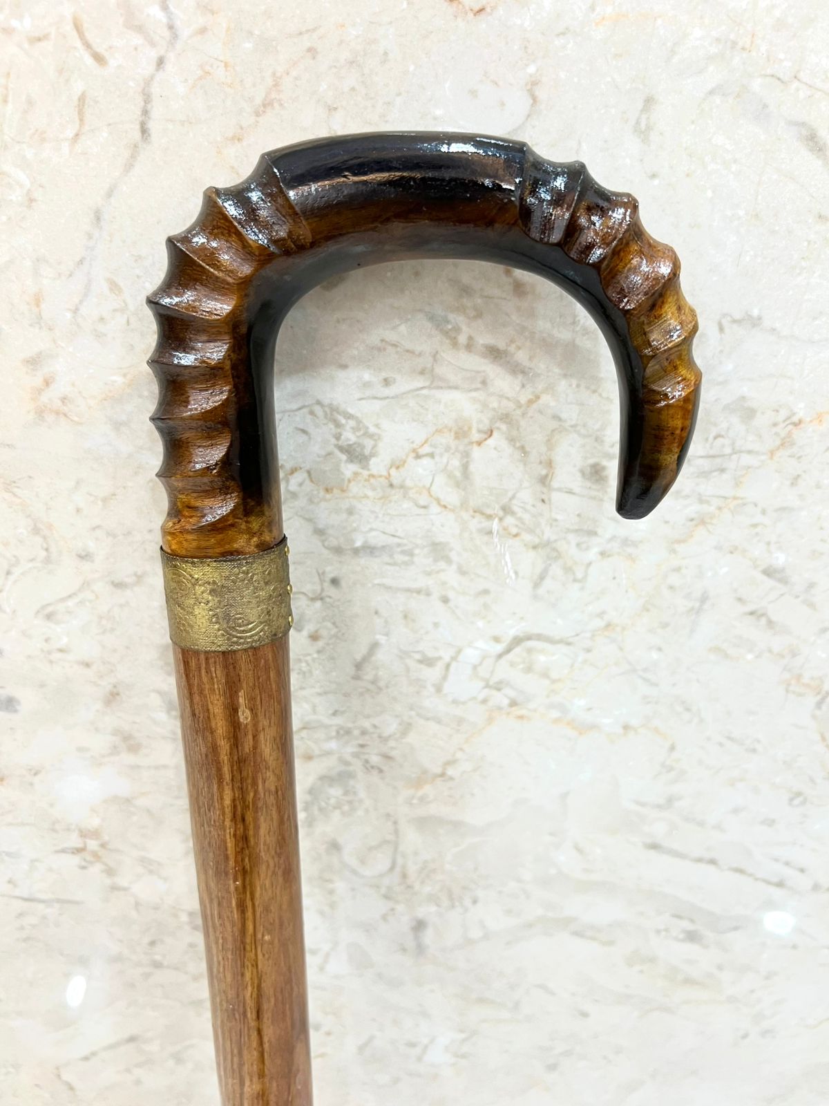 Wooden Walking Hiking Strong Stick