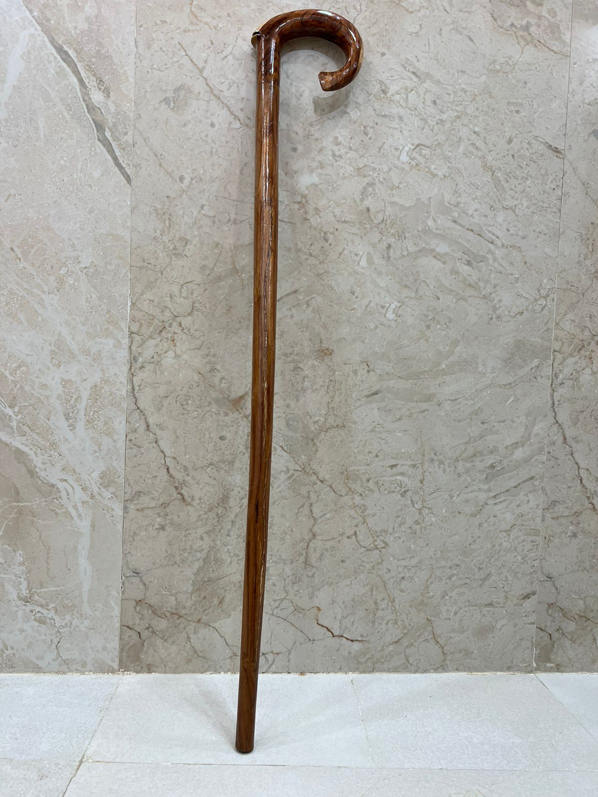 Wooden Walking Stick Made From Premium Solid Wood For Durability