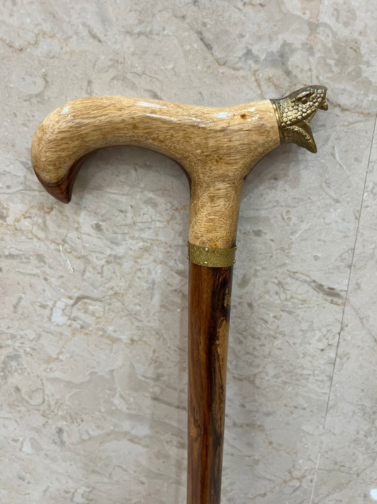 Wooden Walking Carving Stick