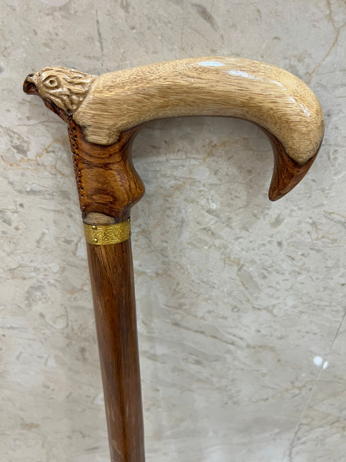 Wooden Walking Hiking Strong Stick
