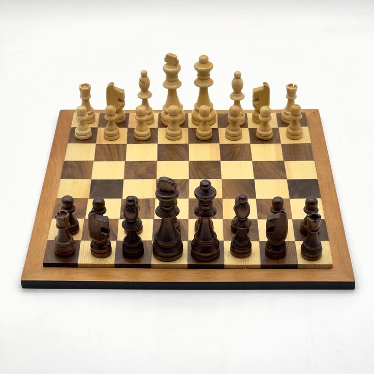 Wooden Chess Set Perfect For Players