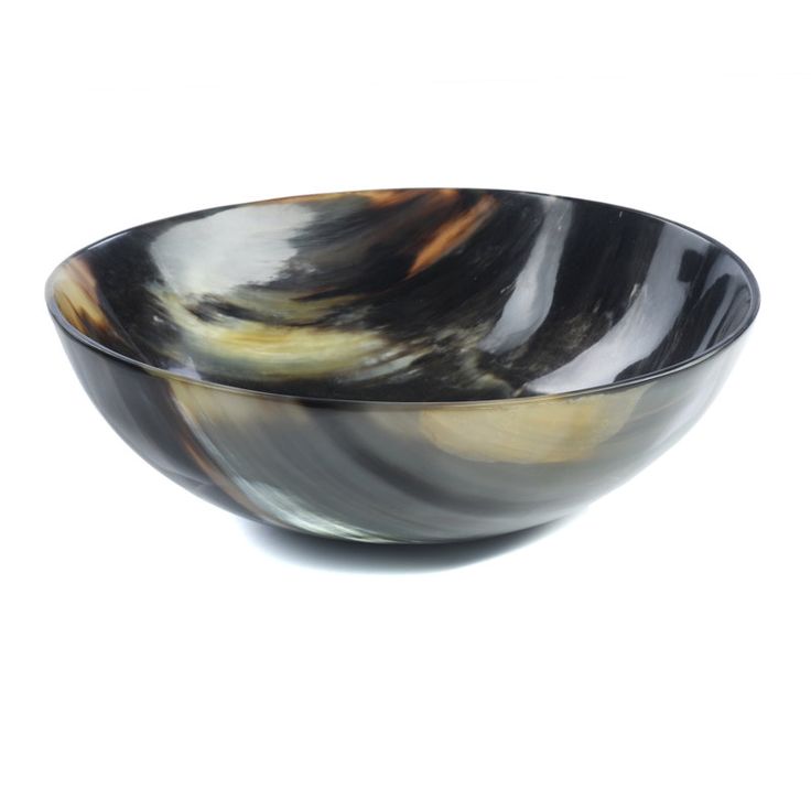 Buffalo Ox Horn Bowl Natural Color Best Quality