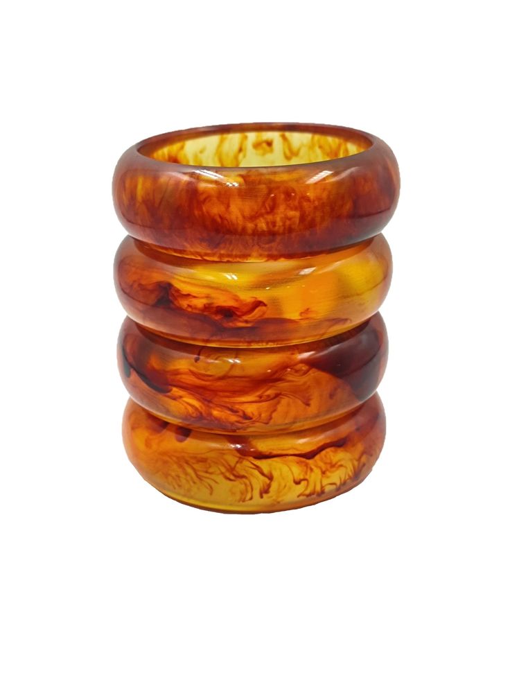 Epoxy resin Serving Bangles Handmade